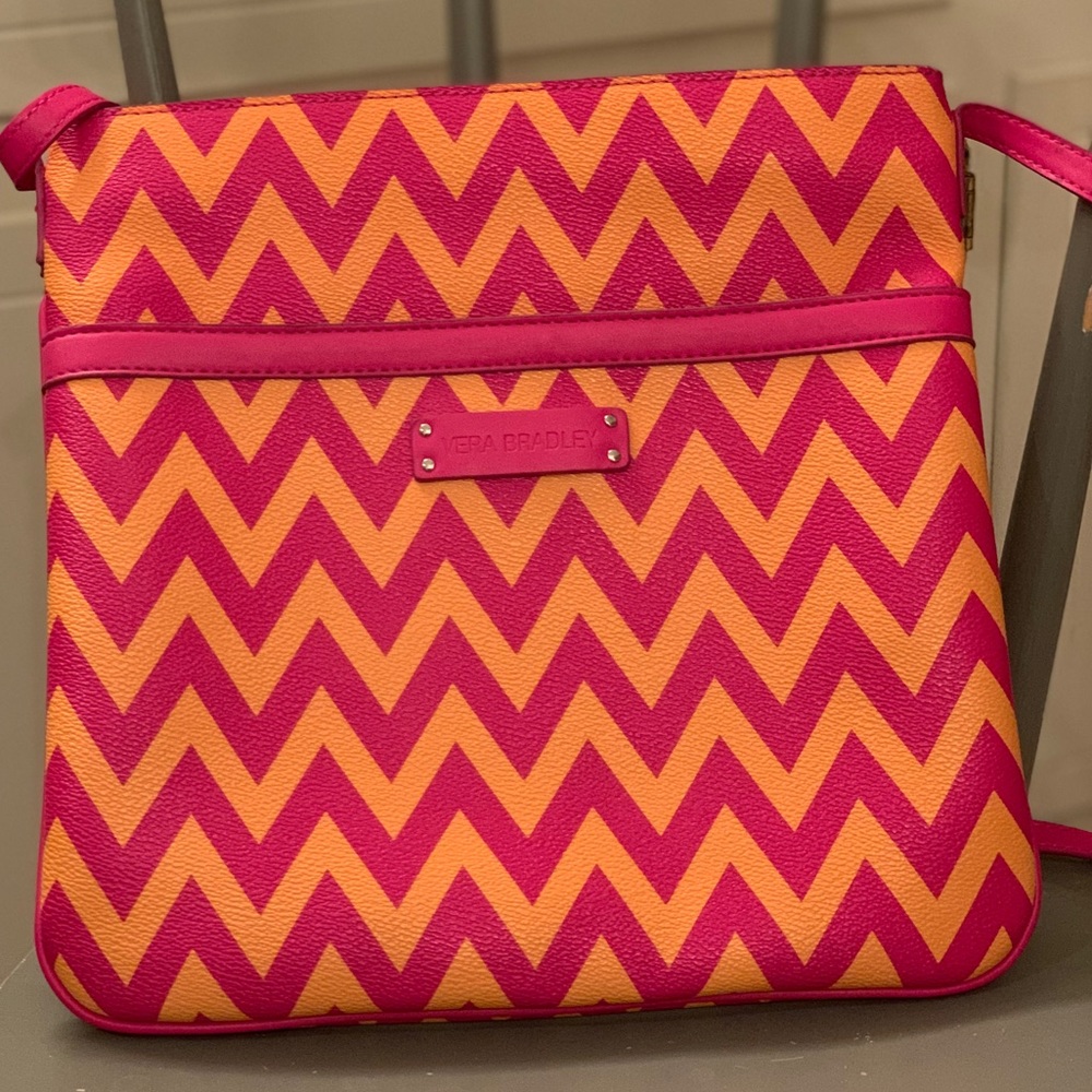 Vera Bradley leather crossbody bag